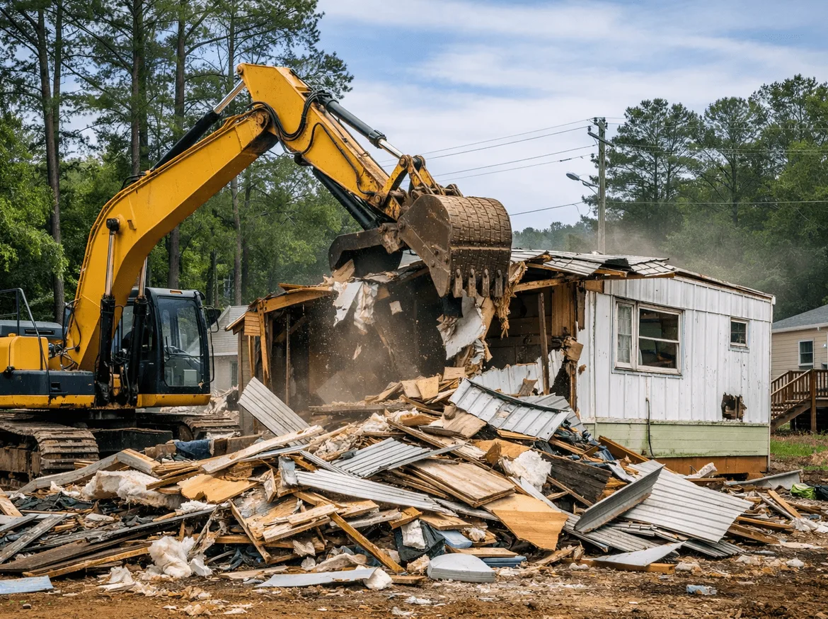 Mobile Home Removal in Hot Springs, AR
